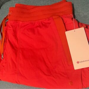 lululemon athletica Red Track Pants